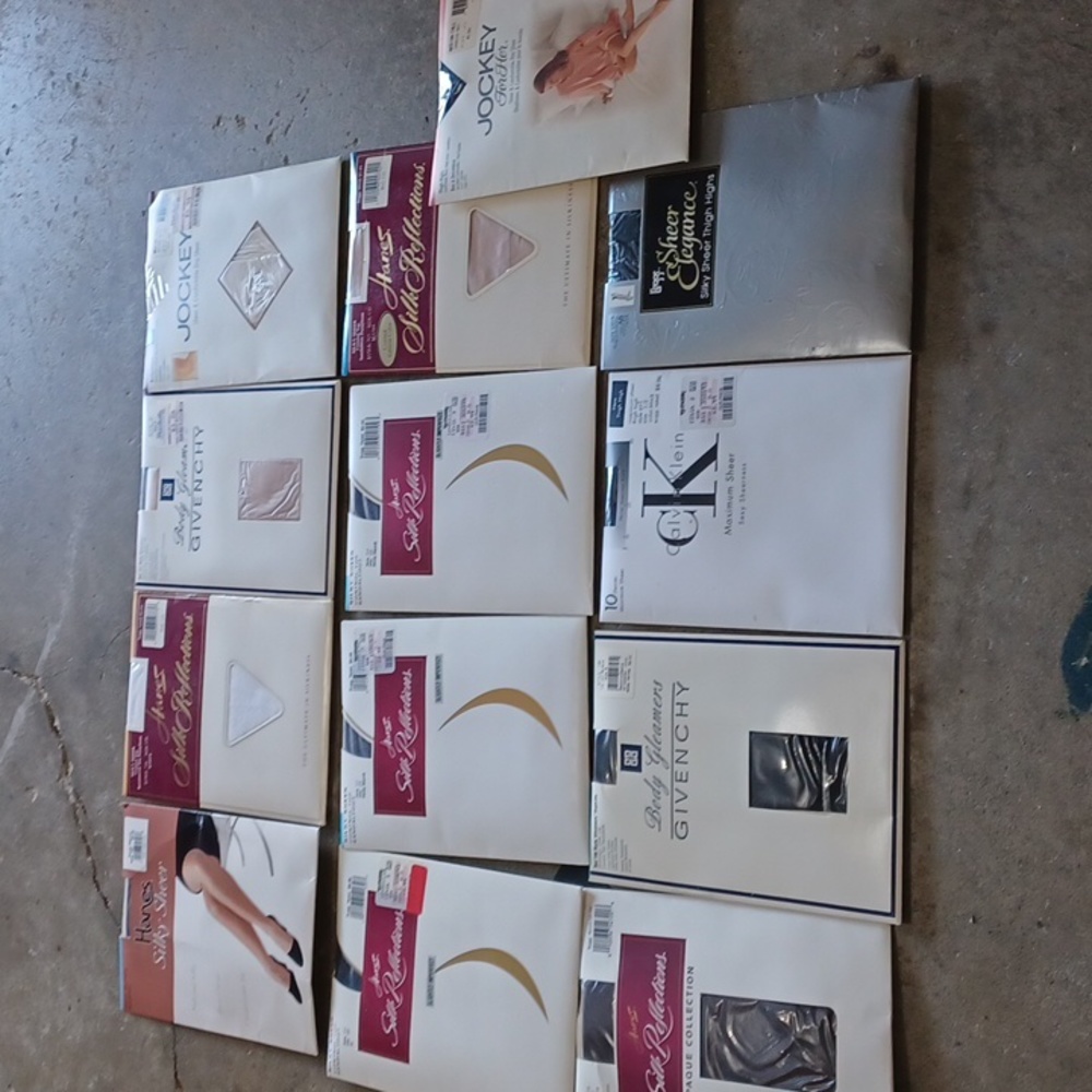 Vintage nylon pantyhose bundle